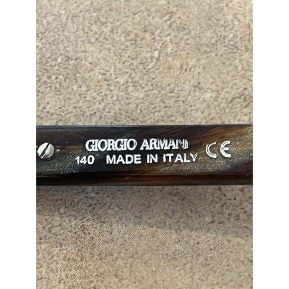 Giorgio Armani Eyeglasses Frames GA349 NFJ Tortoise Rectangular 52-17-140 - Picture 5 of 9